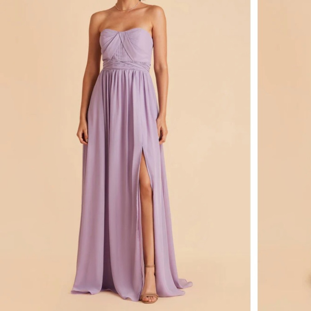 Birdy Grey Grace Convertible Dress - Lavender Chiffon - Large